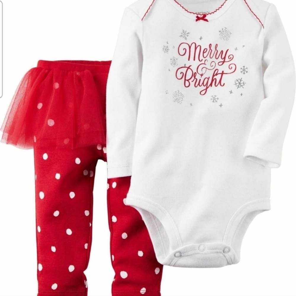 Carter's Two Piece Bodysuit & Leggings Set - 3 Months
